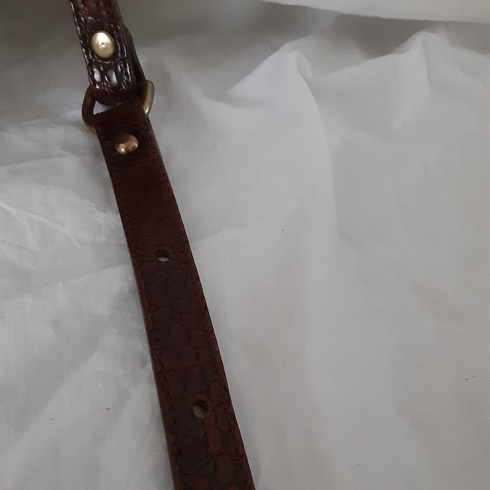 Vintage croc alligator cross body bag Brahmin - Picture 12 of 16